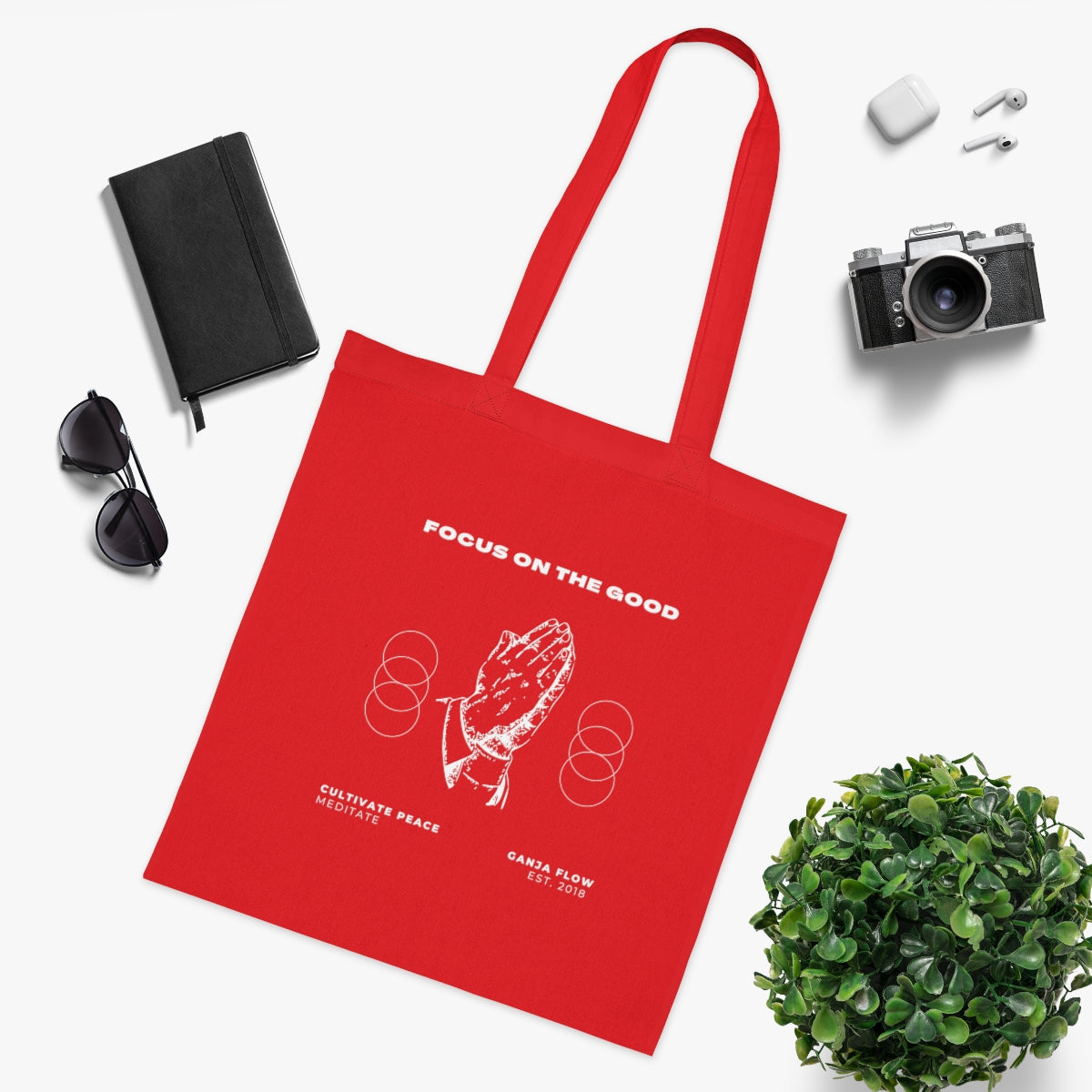 Focus On the Good Color Totes