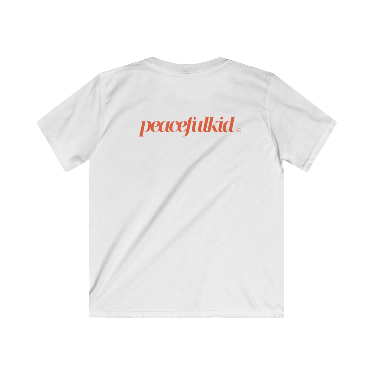 Peaceful kid red t