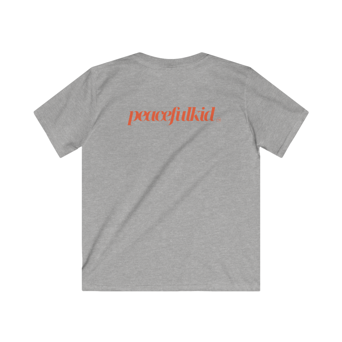 Peaceful kid red t